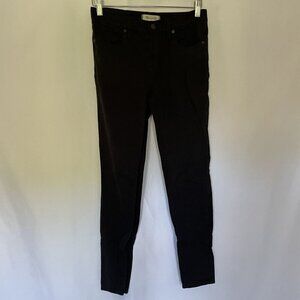 Madewell Black Skinny Jeans Size 26 comfortable business casual pants
